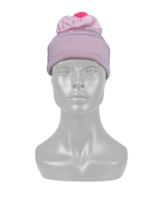 Acrylic Kids  designer cap  light pink